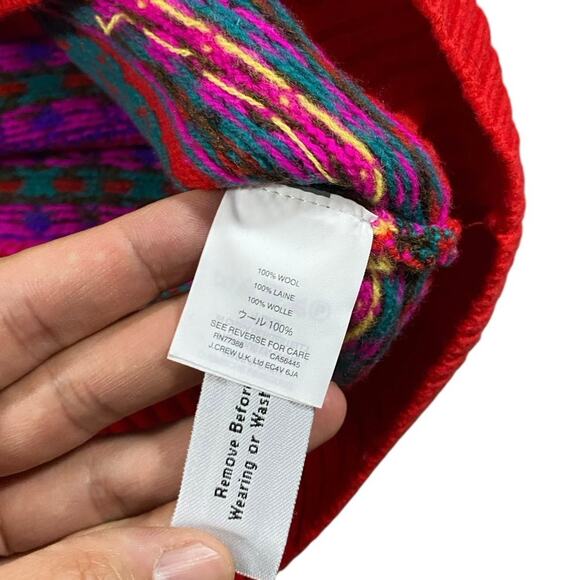 J.Crew Fair Isle Wool Sweater - XL - Picture 4 of 4